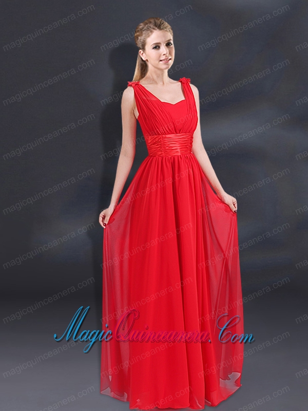 Ruching Empire 2015 Feminine Dama Dresses