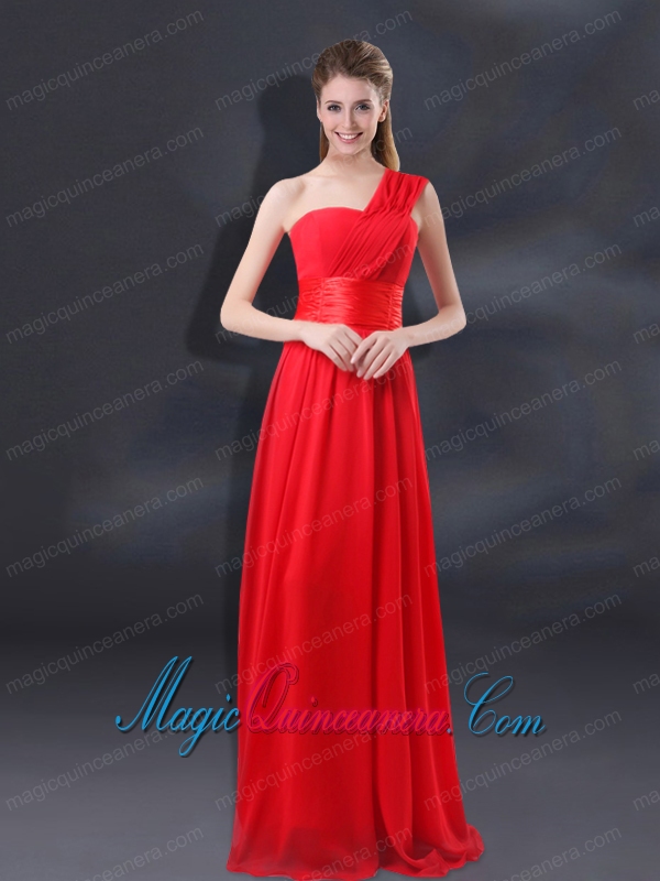 Ruching Empire 2015 Feminine Dama Dresses