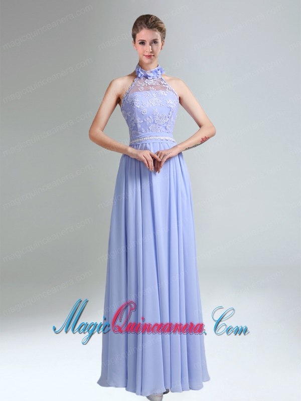 2015 Modest Belt Empire Dama Dress in Lavender