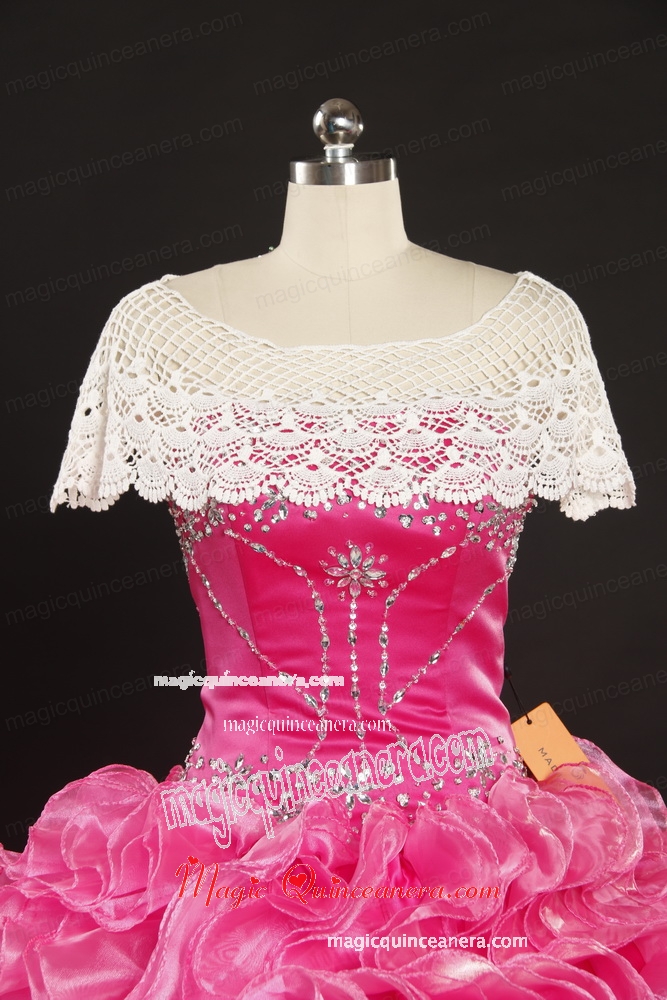 2015 Cheap Net Wedding Party Wrap in White