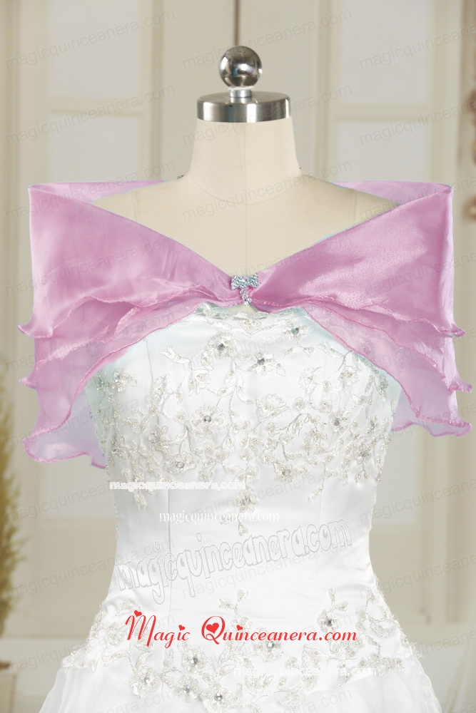 Blue 2015 Organza Beading Orange Shawls for Wedding