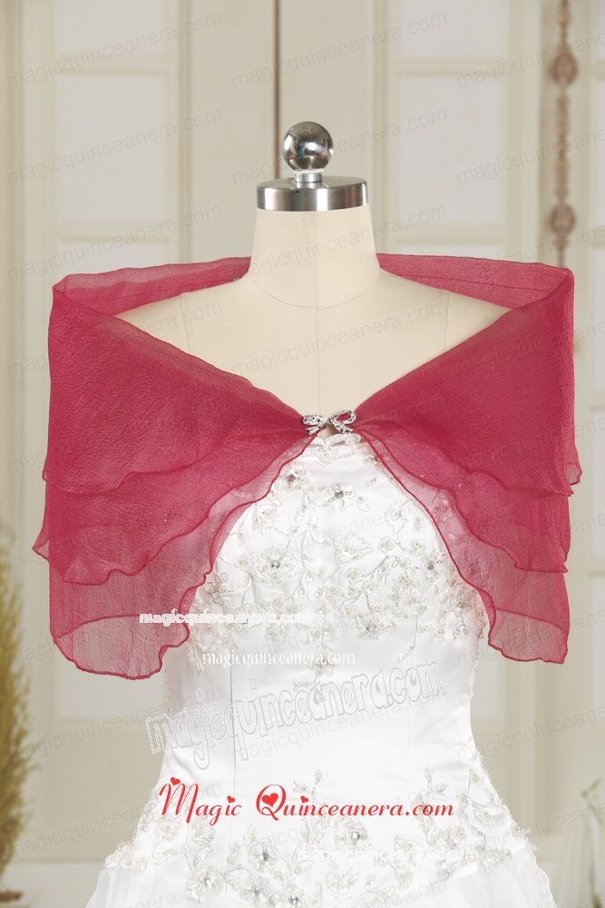 2015 Fashionable Purple Shawls with Beading