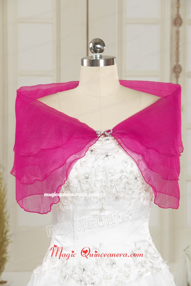 2015 Open Front Beading New Style Shawls in Purple