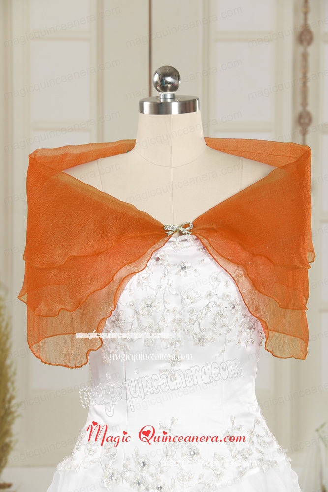 2015 New Style Beading Organza Shawls in Spring Green