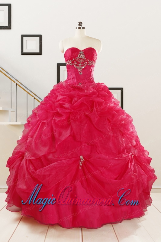 Perfect Sweetheart Quinceanera Dresses with Appliques