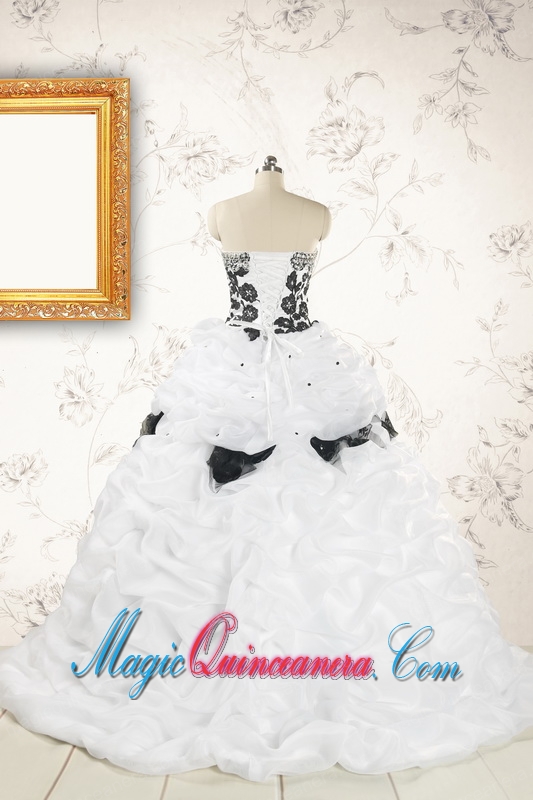 Fast Delivery Sweet 15 Dresses Hand Made Flowers for 2015