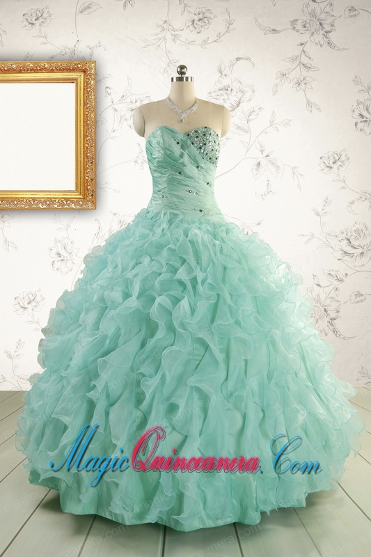 New Style Ball Gown Beading Quinceanera Dress with Sweetheart
