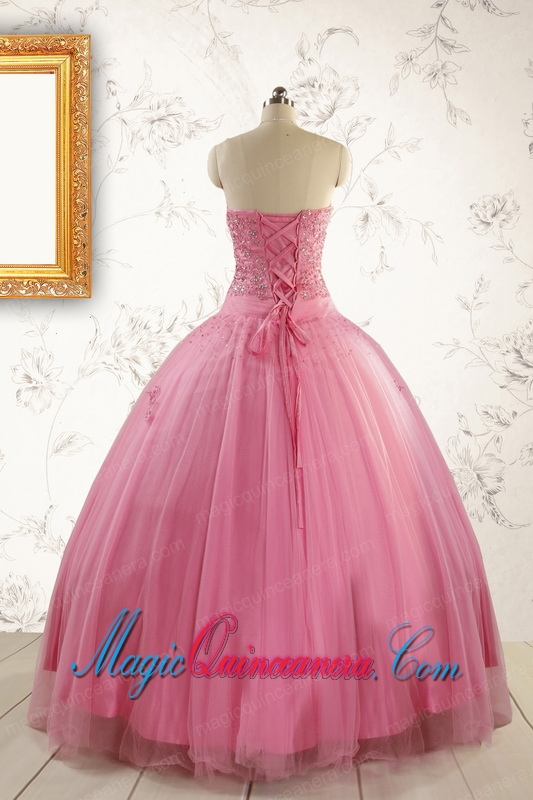Most Popular Ball Gown Quinceanera Dresses with Strapless