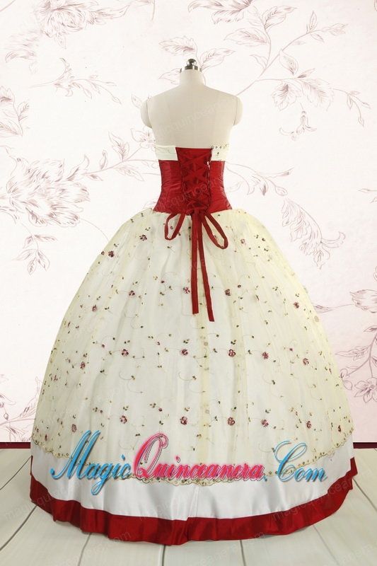 Most Popular Multi Color Quinceanera Gowns with Appliques and Bowknots