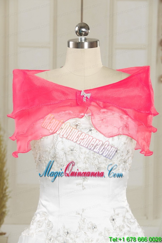 2015 Multi Color Quinceanera Dresses with Appliques and Ruffles