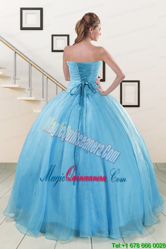 Cheap Strapless Quinceanera Dresses with Appliques