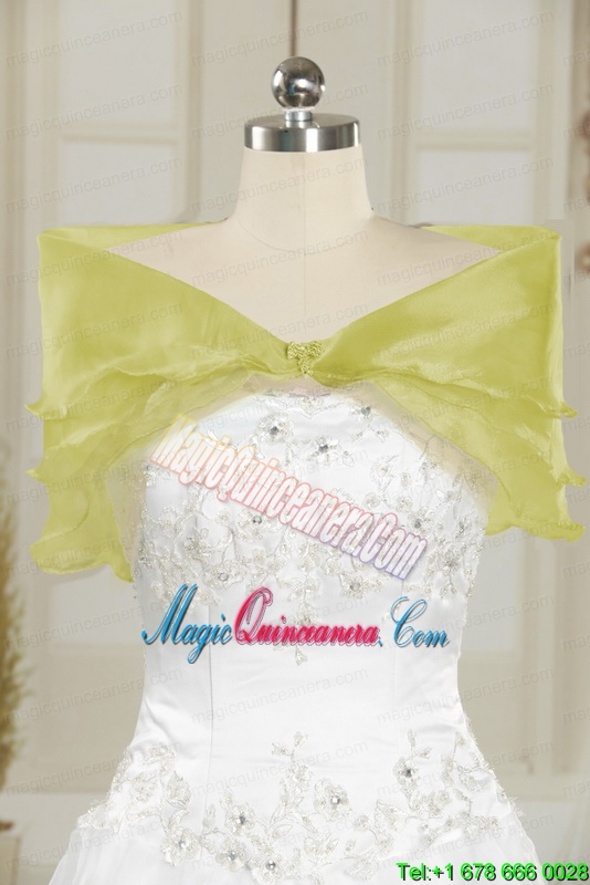 New Style Yellow Quinceanera Dresses with Beading and Ruffles