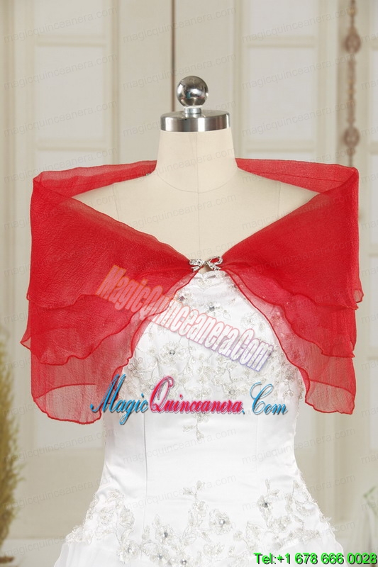 Hot Pink Ruffles and Beaded Wonderful Quinceanera Dresses for 2015