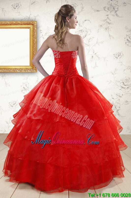 Most Popular Strapless Quinceanera Dresses for 2015