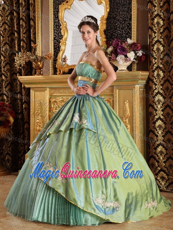 Brand New Ruched Appliques La Quinceanera Dresses Pleat in Newcastle