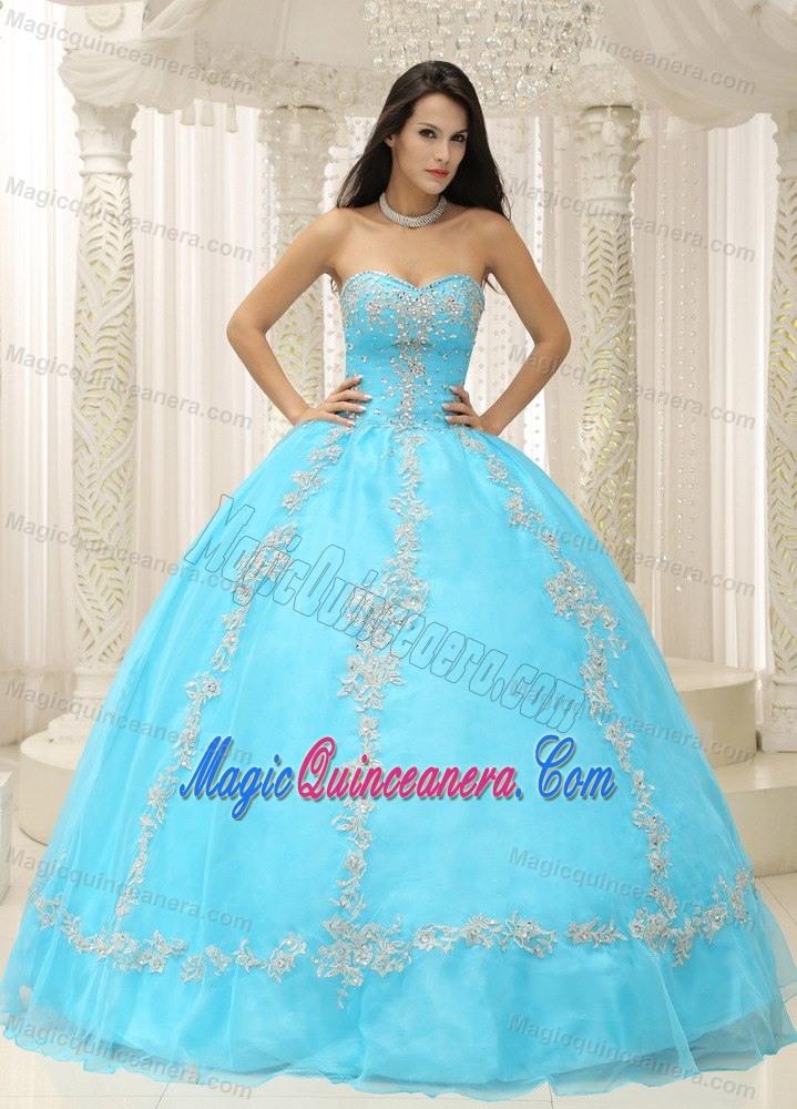 the Brand New Sweetheart Quinceanera Dresses Beading and Appliques
