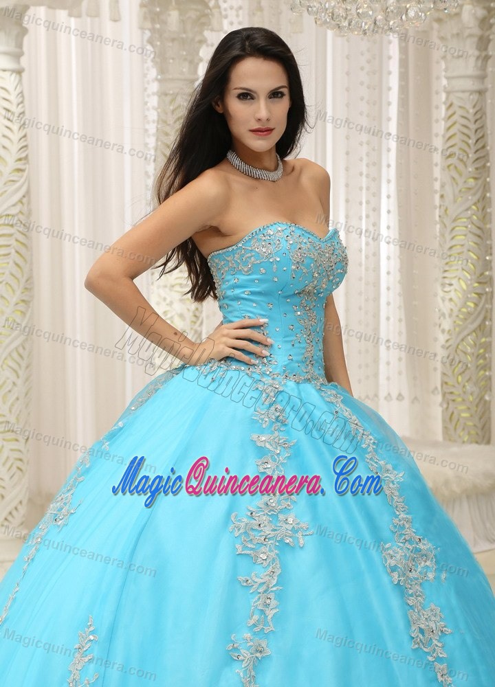 the Brand New Sweetheart Quinceanera Dresses Beading and Appliques