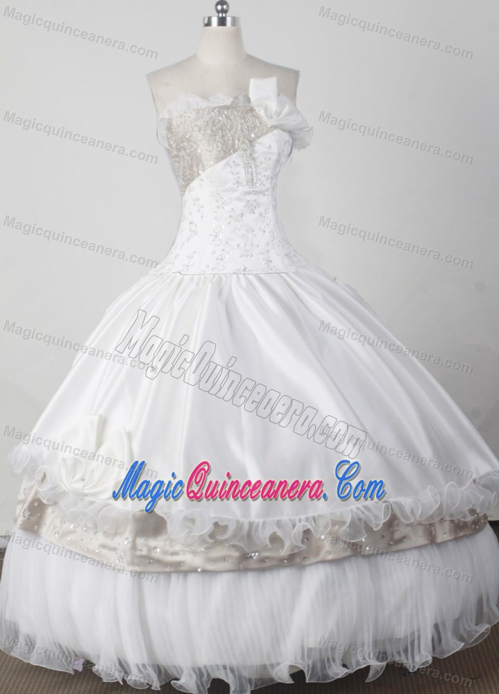 Exquisite Beading for Little Girl Pageant Dress in New Hampshire