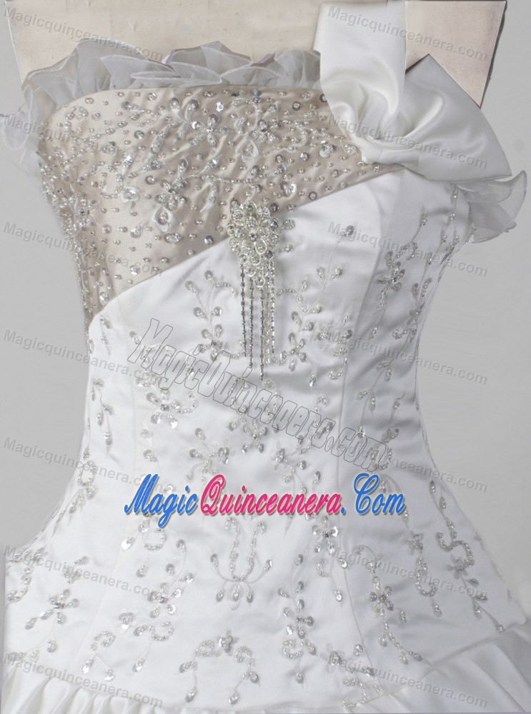 Exquisite Beading for Little Girl Pageant Dress in New Hampshire