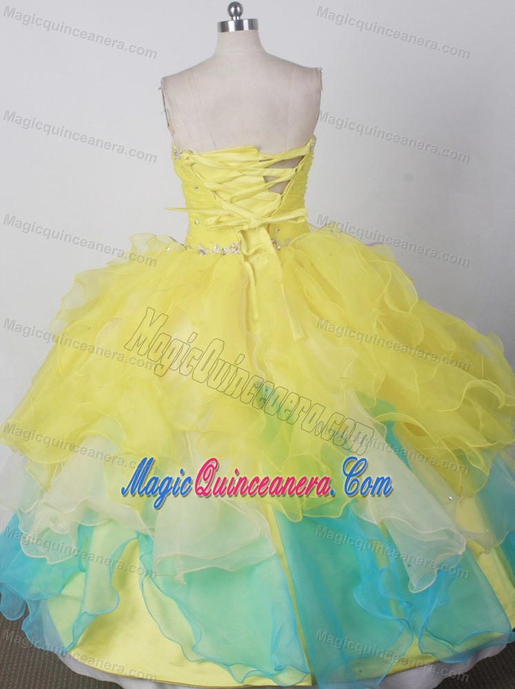 Brand New Beading Little Girl Pageant Dress Sweetheart Neckline