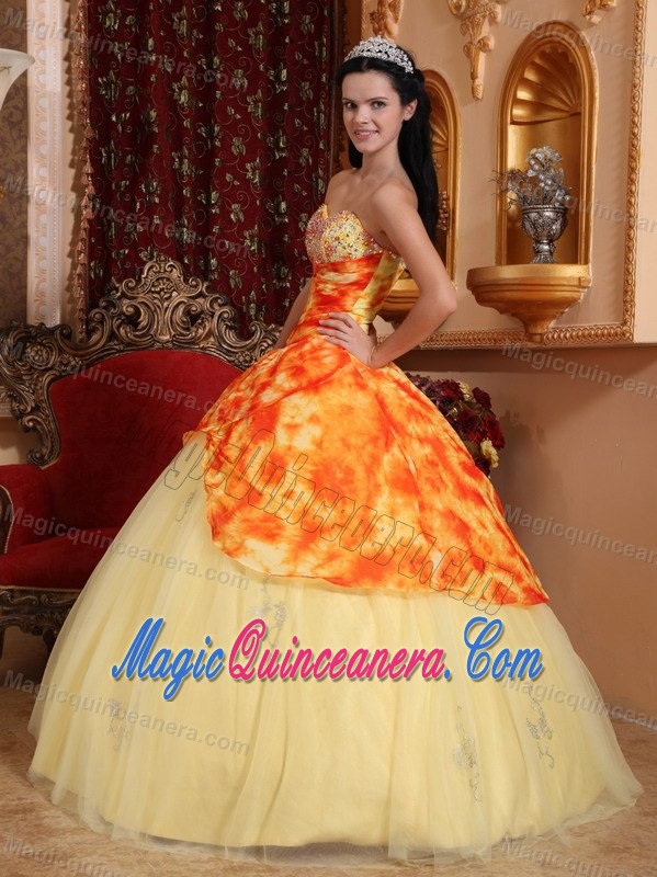 Unique Multi-color Ball Gown Quinceanera Dress Patterns