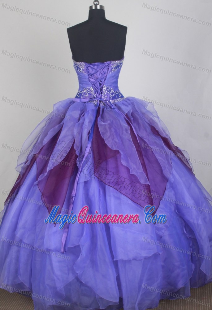 Appliques Ruched Lavender Quinceanera Dress 2013 in North Vancouver
