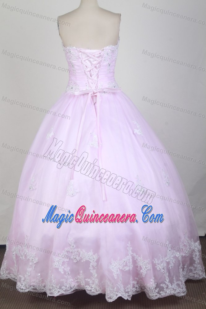 2013 Classical Light Pink Sweet 15 Dress in New Jersey