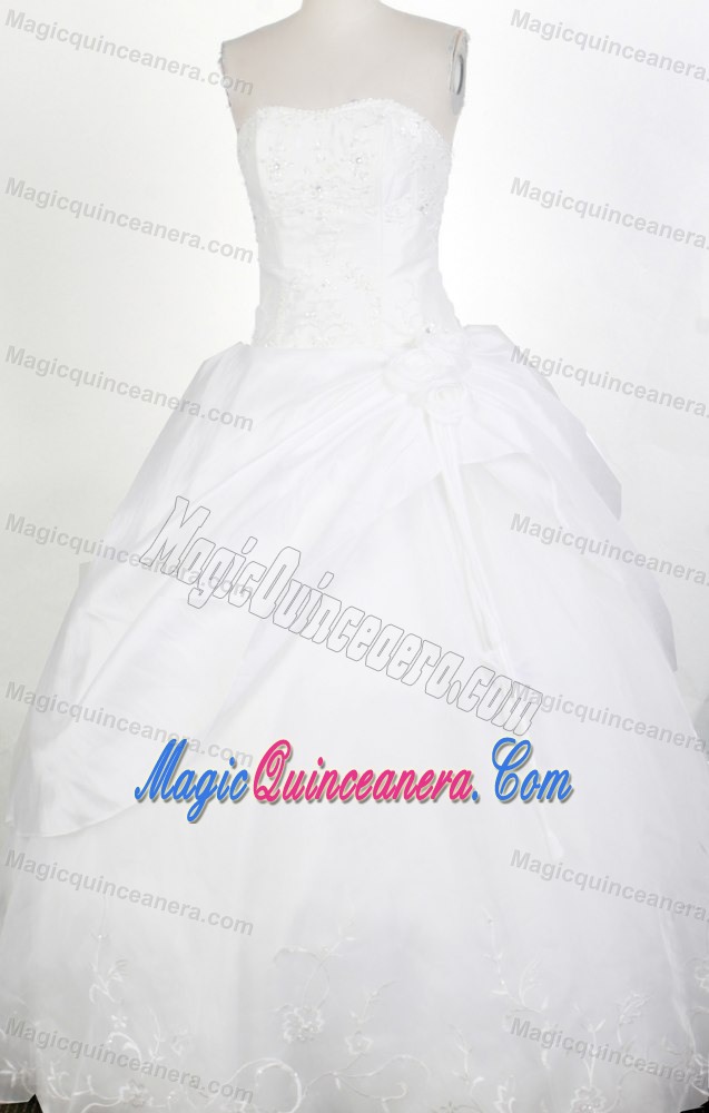 Elegant 2014 Pure Color Quinceanera Ball Gown in Illinois