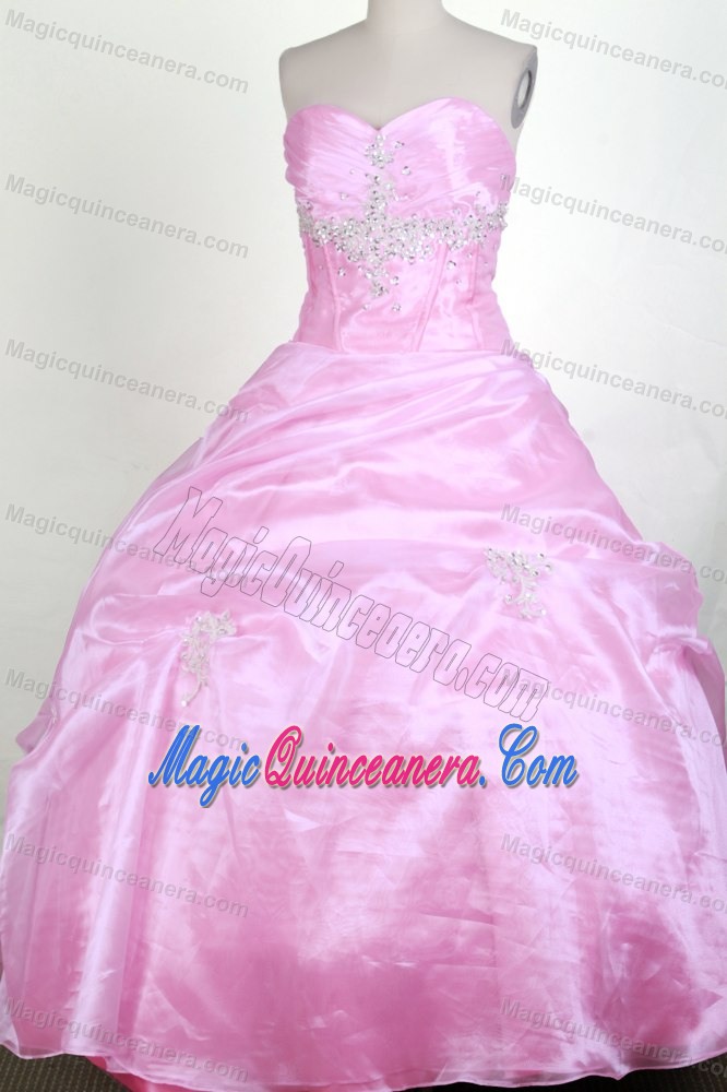 Lovely Pink Sweetheart Quinceanera Dress for Sale in Connecticut