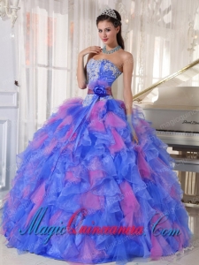 Popular Sweetheart Classic Quinceanera Gowns with Appliques and Ruffles