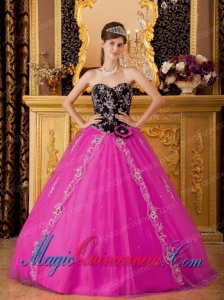 Beautiful A-line / Princess Sweetheart Floor-length Tulle Beading Discount Quinceanera Dresses