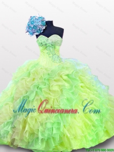 2015 Fall Pretty Sweetheart Quinceanera Gowns in Multi Color