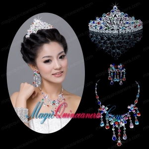 Fabulous Rhinestone With Alloy Ladies Jewelry Sets