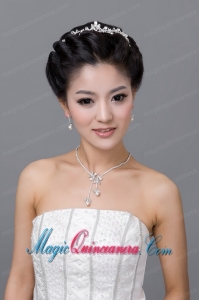 Mysterious Alloy With Rhinestone Ladies Jewelry Sets