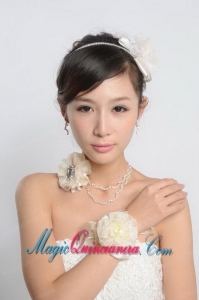 Alloy With Elegant Rhinestone Jewelry Set in Silver