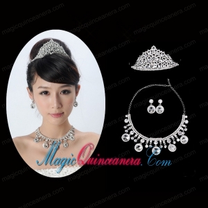 Gorgeous Alloy/Rhinestones Women Jewelry Sets