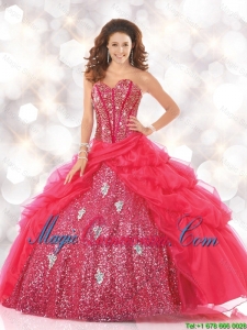 Sturning Sweetheart Sweet 16 Dresses with Sequins and Beading