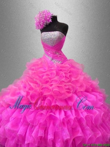 Fall Ball Gown New Style Quinceanera Dresses with Sequins