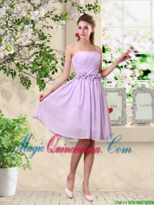 Classical A Line Appliques Dama Dresses in Lavender