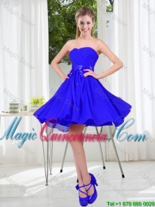 New Style A Line Sweetheart Dama Dresses for Wedding Party