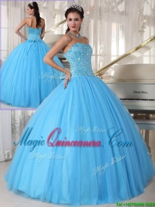 Modern Sweetheart Ball Gown Beading 2016 Quinceanera Dresses