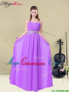 Afforable Sweethear Empire Ruching Bridesmaid Dresses for 2016
