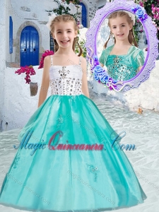 Sweet Ball Gown Little Girl Pageant Dresses with Appliques and Beading