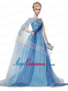 Elegant Colorful Chiffon Party Clothes Made To Fit The Barbie Doll