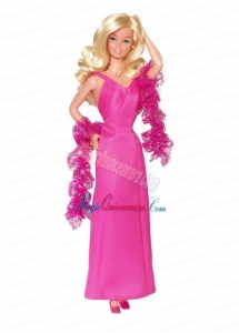 Satin Hot Pink Made to Fit the Barbie Doll