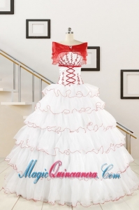 Popular White Sweet 16 Dresses with Appliques