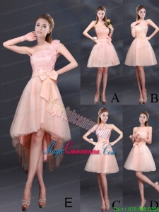 2015 Lace Up Organza Mother Dress with A Line