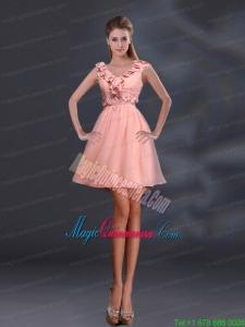 2015 Pretty Appliques and Ruffles A Line Mother Dress for Quinceanera