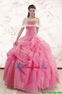 Ball Gown Discount Quinceanera Dresses with Beading