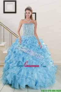 Brand new Beading Apple Green Quinceanera Dresses